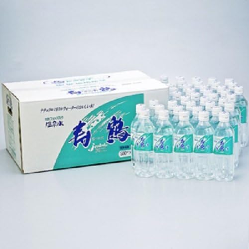 天然ビフォアクロレラ飲む温泉水 いのちの水 寿鶴（じゅかく） 500ml