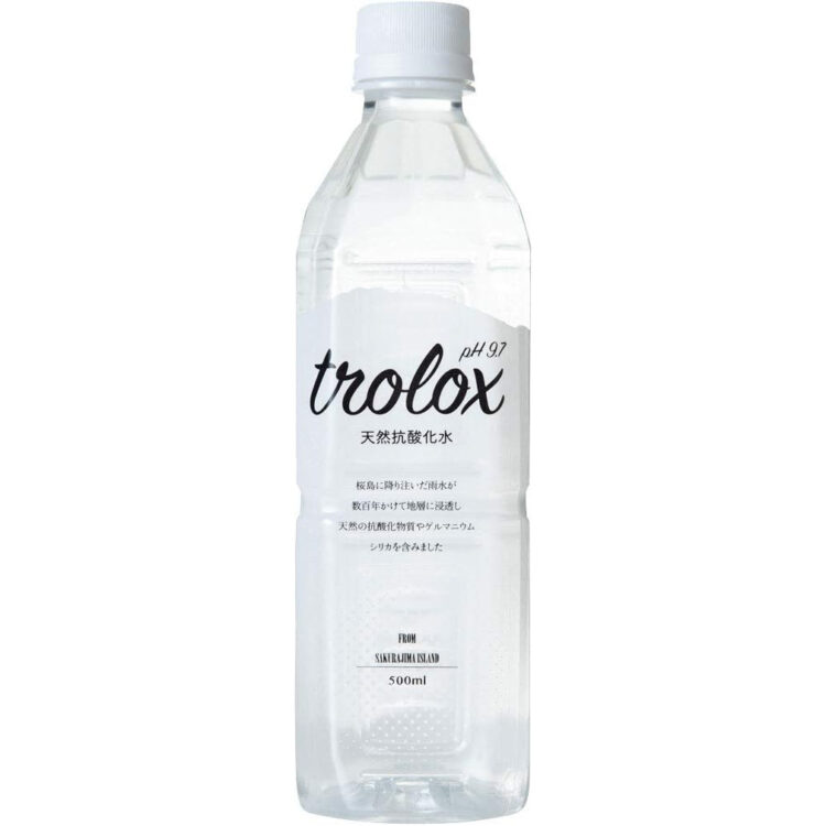 天然抗酸化水 trolox(トロロックス) 500ml
