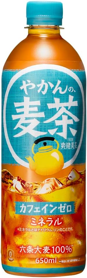 コカ・コーラ やかんの麦茶 from 爽健美茶 650mlPET×24本