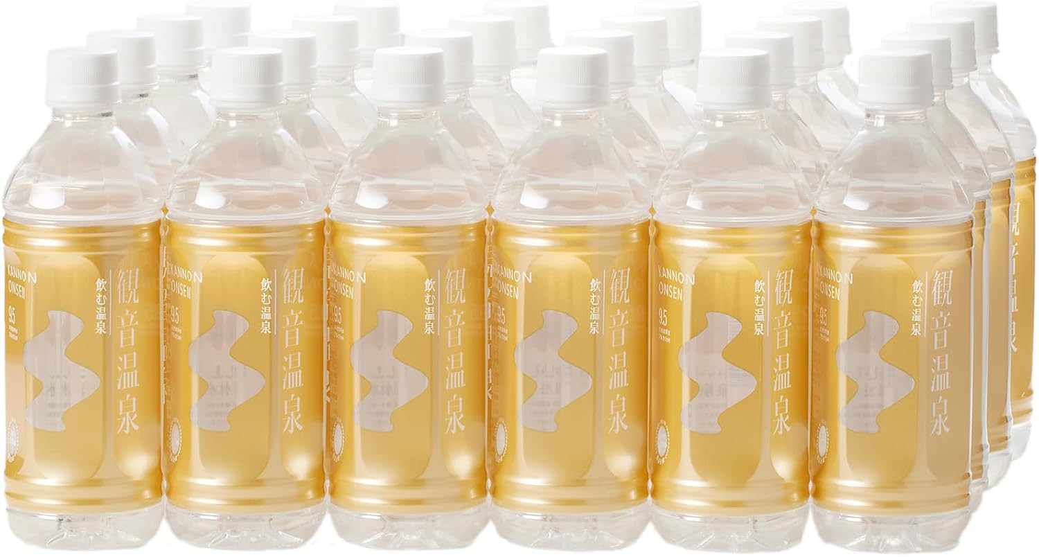 飲む温泉 観音温泉 500ml(24本入) 1ケース